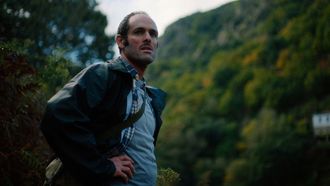 El actor Diego Anido en el corto Cara de Cona, dirigido por Guillermo de Oliveira