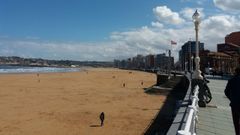 La playa de San Lorenzo en Gij�n