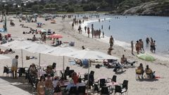 El chiringuito est� a pie de playa