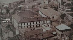 Fotograf�a del complejo de Tabacalera en Gij�n de 1930 incluida en el informe de Plataforma Tabacalera