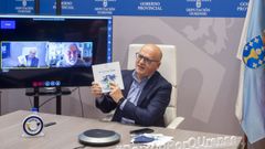 Jos Manuel Baltar y Xos Antonio Perozo presentaron esta edicin a travs de una videoconferencia