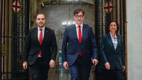 Salvador Illa, en una imagen de este viernes