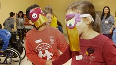Jornada de Capac�ta-T en �ntegro, con alumnos de Camari�as