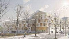 Proyecto ganador del concurso de ideas para la urbanizaci�n de viviendas que promueve el Concello de Vigo en Barreiro