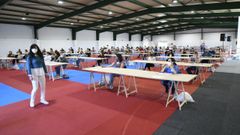 Examen de las oposiciones de educaci�n en A Estrada en junio del 2021