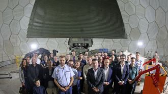 Jornada de puertas abiertas en el Escuadrón de Vigilancia Aérea EVA-10 en el monte Iroite