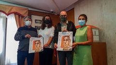 Manuel Cartea, Patricia Lojo, Francisco Castro y Lourdes Briones presentaron el certamen