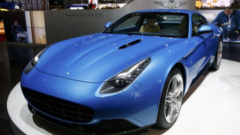 El Ferrari F12 Berlinetta Lusso, uno de los ms elegantes de la casa italiana.