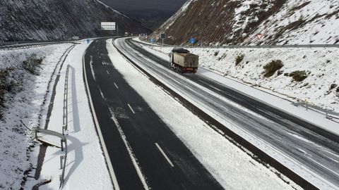 Nieve en As Pontes