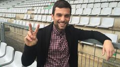 Marcos �lvarez celebra su perdurabilidad en el Racing de Ferrol