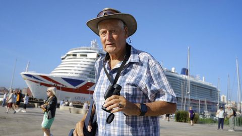 Abarrote de cruceristas en A Corua