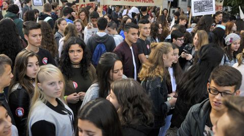 Manifestaci�n en Ferrol
