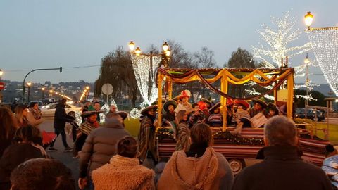 Una carroza en Ferrol