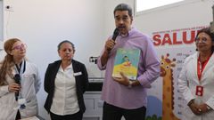 Nicols Maduro, durante un acto oficial esta semana