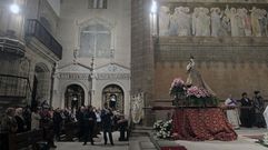 El�traslado de la Virtgen de Montserrat y la reapertura de la iglesia de San Vicente, en im�genes