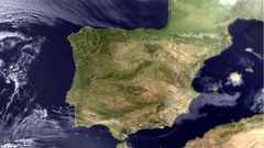 Imagen tomada ayer por el sat�lite