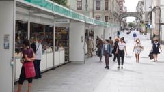 Comezou a Feira do Libro Antigo en Lugo