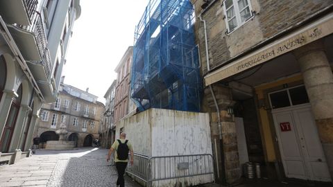 En este edificio de la R�a do Mi�o de Lugo se har�n apartamentos tur�sticos