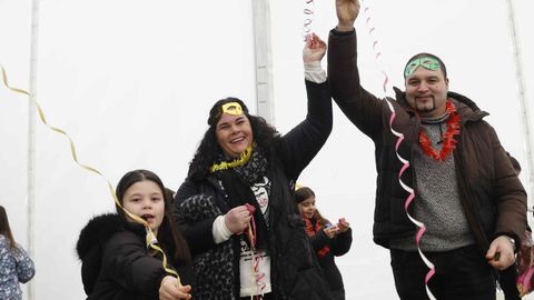 Familias al completo celebraron las preuvas en la capital de la Terra Ch�
