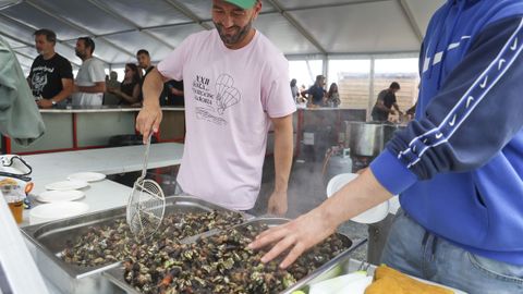 Agosto comenz con la Festa do Percebe de Cedeira, xito de pblico y ventas