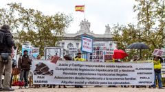 Las organizaciones de afectados realizaron varias concentraciones en todo el pa�s