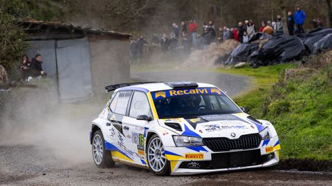 El coche con el que compite Daniel Remui��n