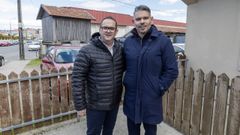 Iv�n Morales y Santi Insua, en A Laracha