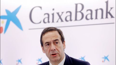 El consejero delegado de CaixaBank, Gonzalo Gort�zar,�en una imagen de archivo