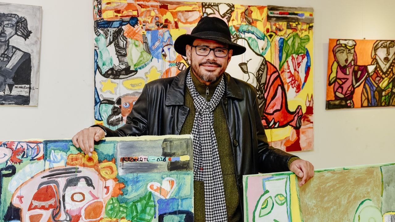 Max Estrella encontró en su colorista arte la mejor medicina emocional