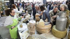 La Feira do Queixo de Moeche, en su pasada edici�n.