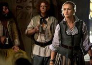 La actriz Hannah New interpreta a la hija de un contrabandista.