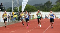 Imagen de archivo de la pasada edición del Trofeo Atletismo Barbanza.