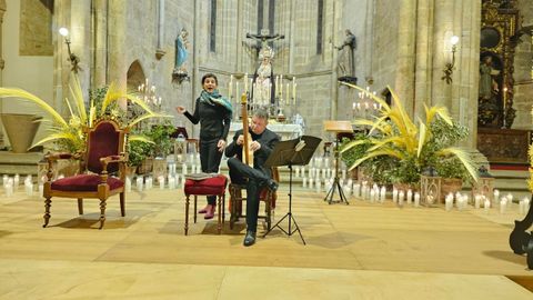 O concerto ser ofrecido pola cantante Paloma Gutirrez del Arroyo e o arpista Manuel Vilas