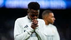 Vincius.Vincius con el Real Madrid
