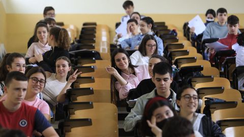 Buen ambiente en un aula en Santiago
