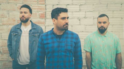 El grupo de rock Battosai act�a en el Esmorga Fest