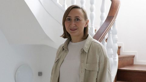 En la imagen, Anja Schmidt, investigadora del CITENI del campus de Ferrol