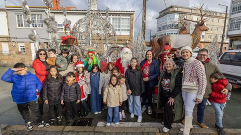 Recepci�n a Pap� Noel en Camari�as