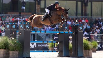Iv�n Serrano, ganador del Trofeo Caixabank en Casas Novas.