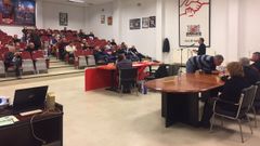 Imagen de archivo de una asamblea de delegados en la sede de UGT.