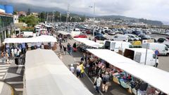 Imagen del mercadillo de A Pobra