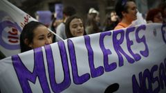 Manifestaci&oacute;n por el D&iacute;a de la Mujer, en una imagen de archivo en A Coru&ntilde;a