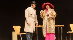 Un instante de �Entre dos�, con Julio Pereira y Tet� Delgado 