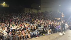 Imaxe de arquivo do Festival Internacional de Maxia da Vila de Sarria no 2023, con Roberto Lolo