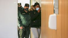 La sospechosa del crimen de O Barco, en su declaraci�n en el juzgado en noviembre del a�o 2021