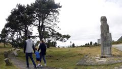 Imagen de archivo del mirador de Valle-Incl�n, donde se instal� el control de la Polic�a Local de A Pobra