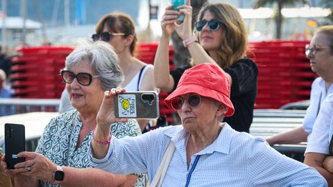 El tiempo acompa�� y el sol sali� durante la celebraci�n
