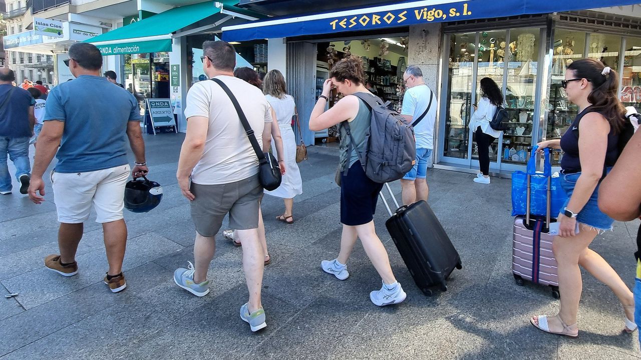 Las pernoctas en alojamientos turísticos en Vigo son el triple que antes de la pandemia