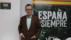 Jos� Ferm�n Troncoso, candidato de VOX.