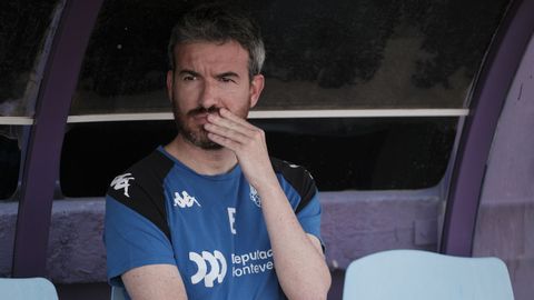 Rub�n Dom�nguez en el banquillo de Guadalajara